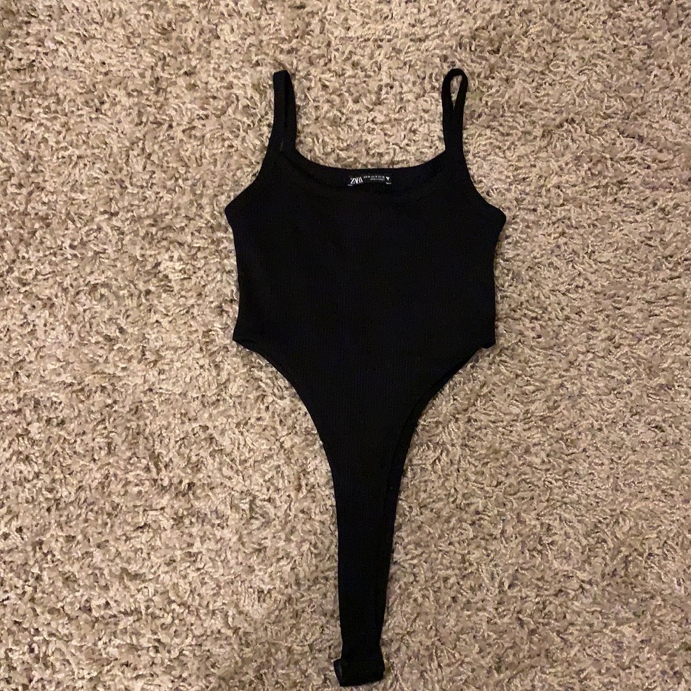 Zara high leg bodysuit